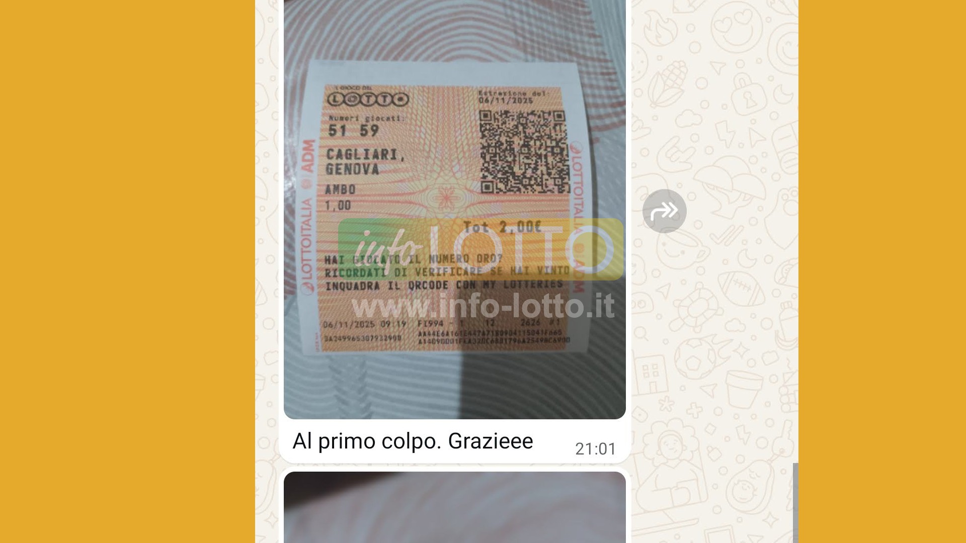 Vincita Novembre 2025