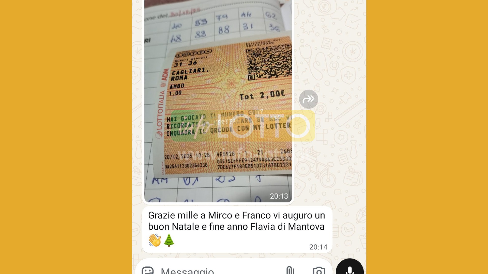 Vincita Dicembre 2025
