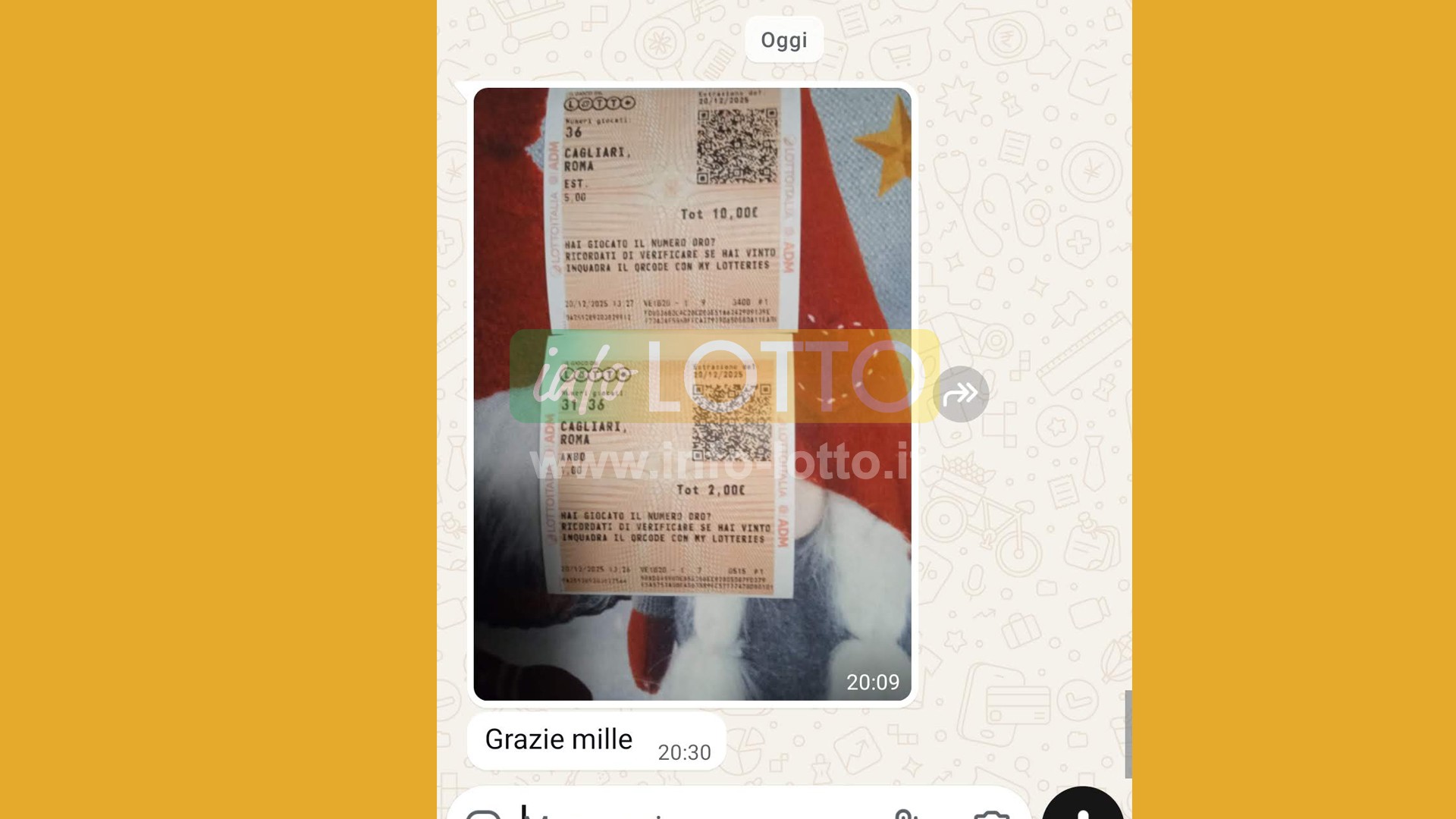 Vincita Dicembre 2025