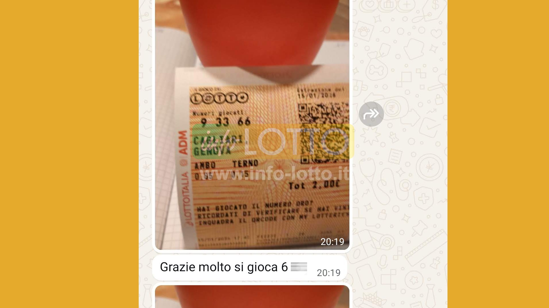 Vincita Gennaio 2026
