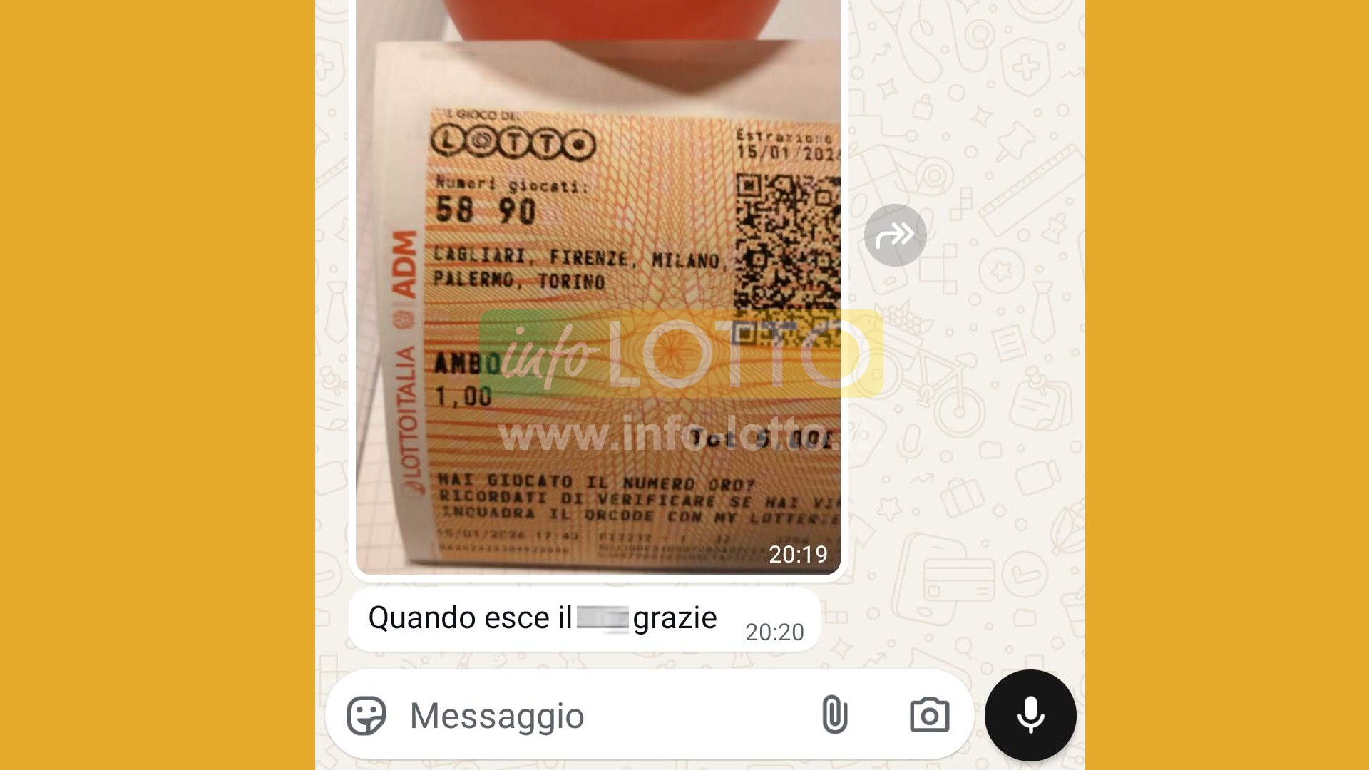 Vincita Gennaio 2026