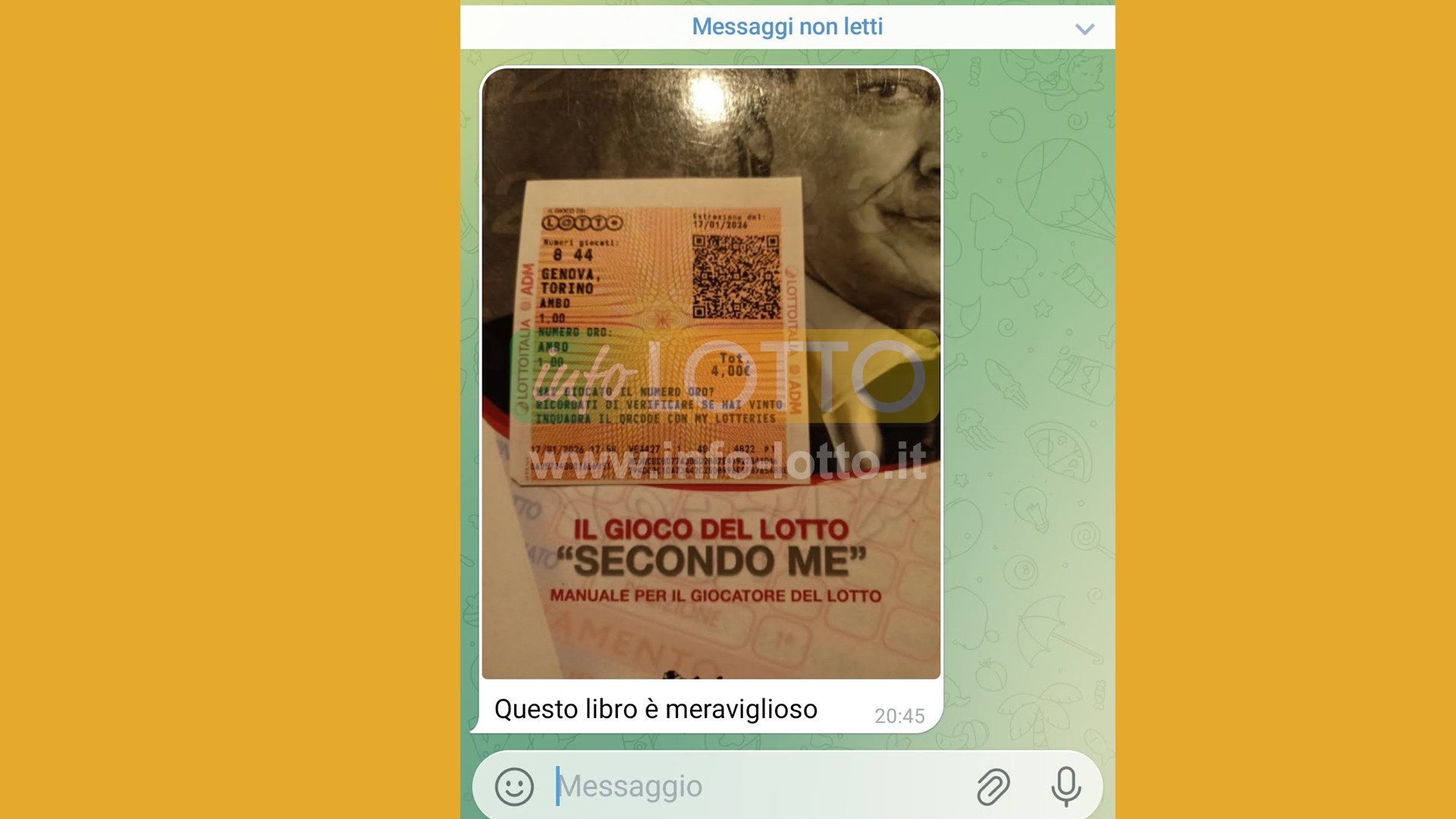 Vincita Gennaio 2026