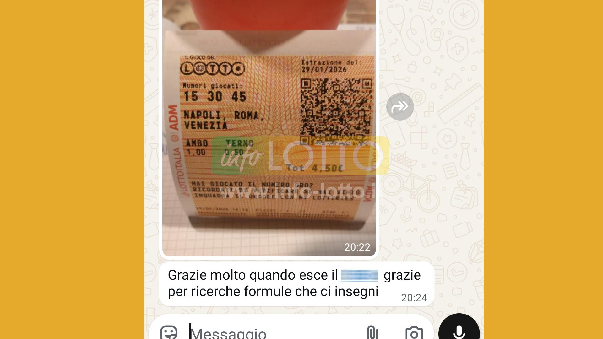 Vincita Gennaio 2026