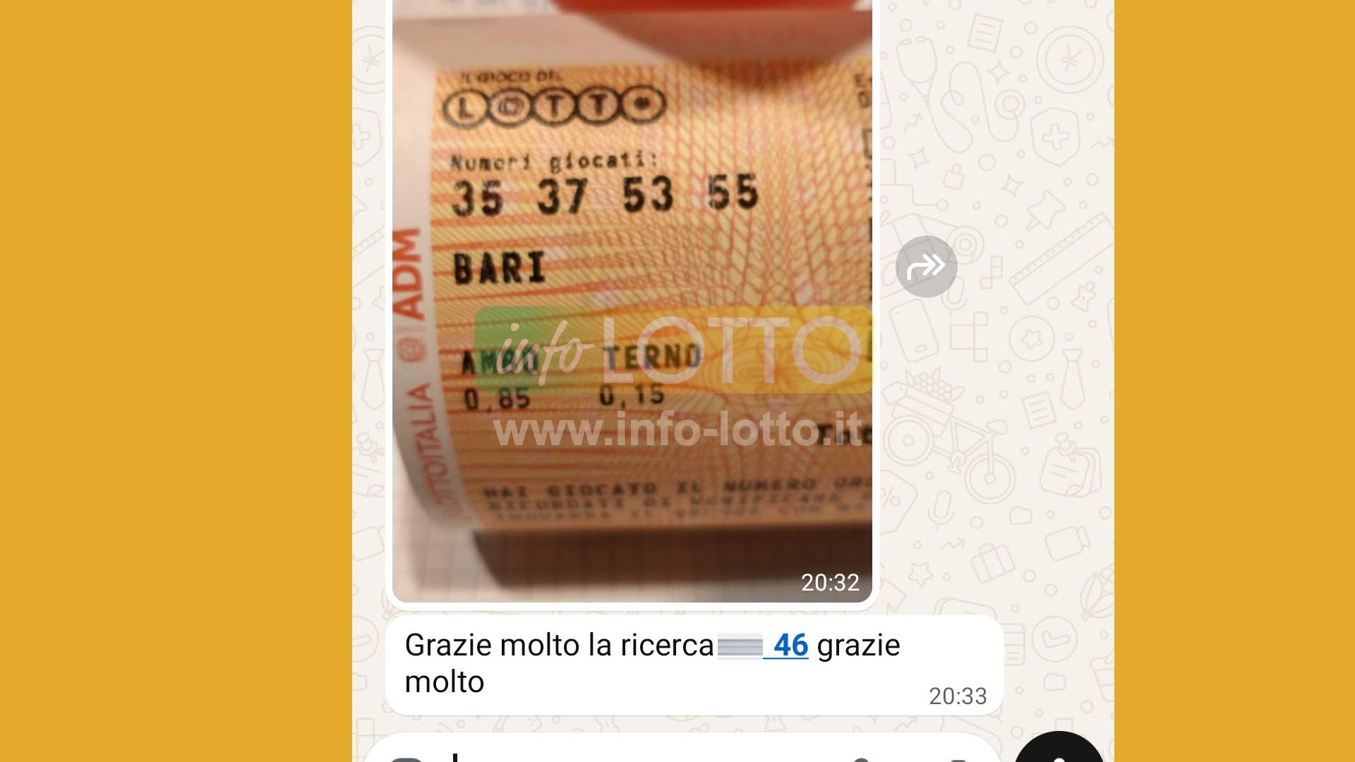 Vincita Febbraio 2026