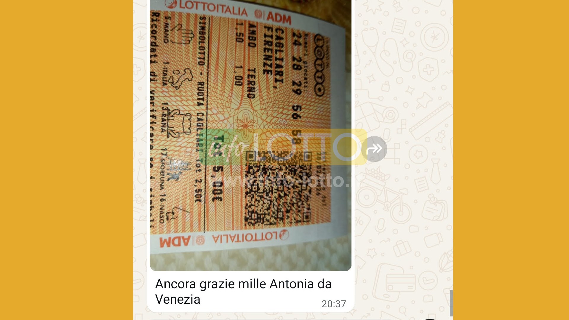 Vincita Febbraio 2026
