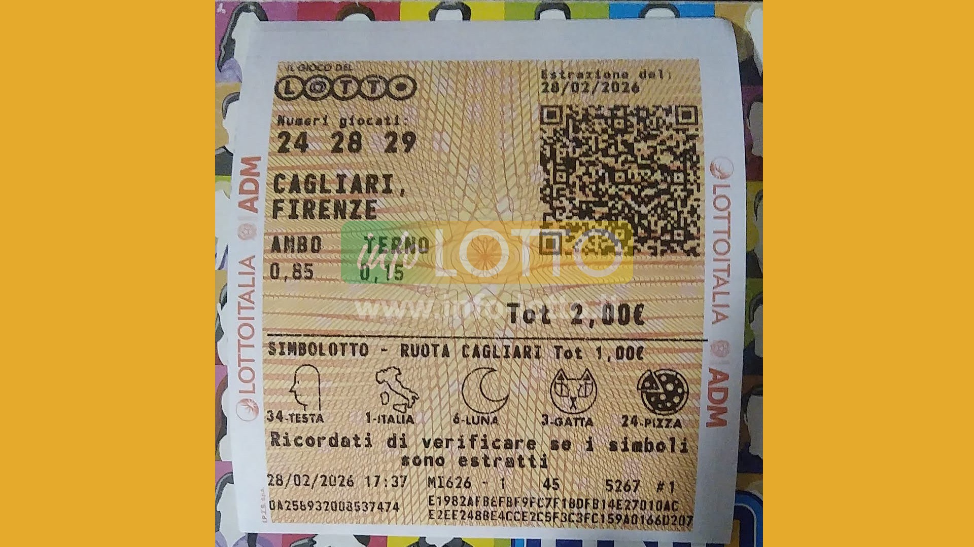 Vincita Marzo 2026