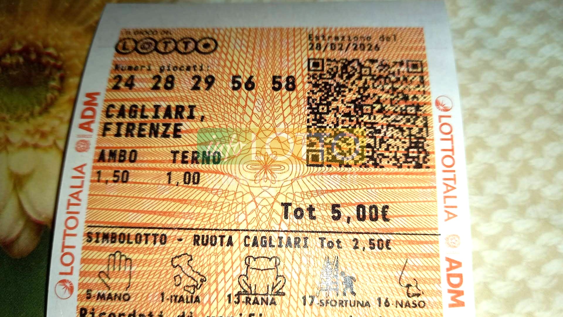 Vincita Marzo 2026