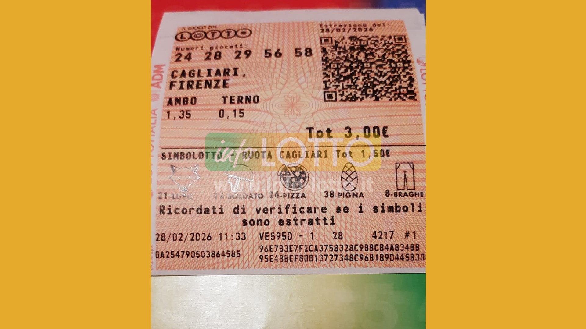Vincita Marzo 2026