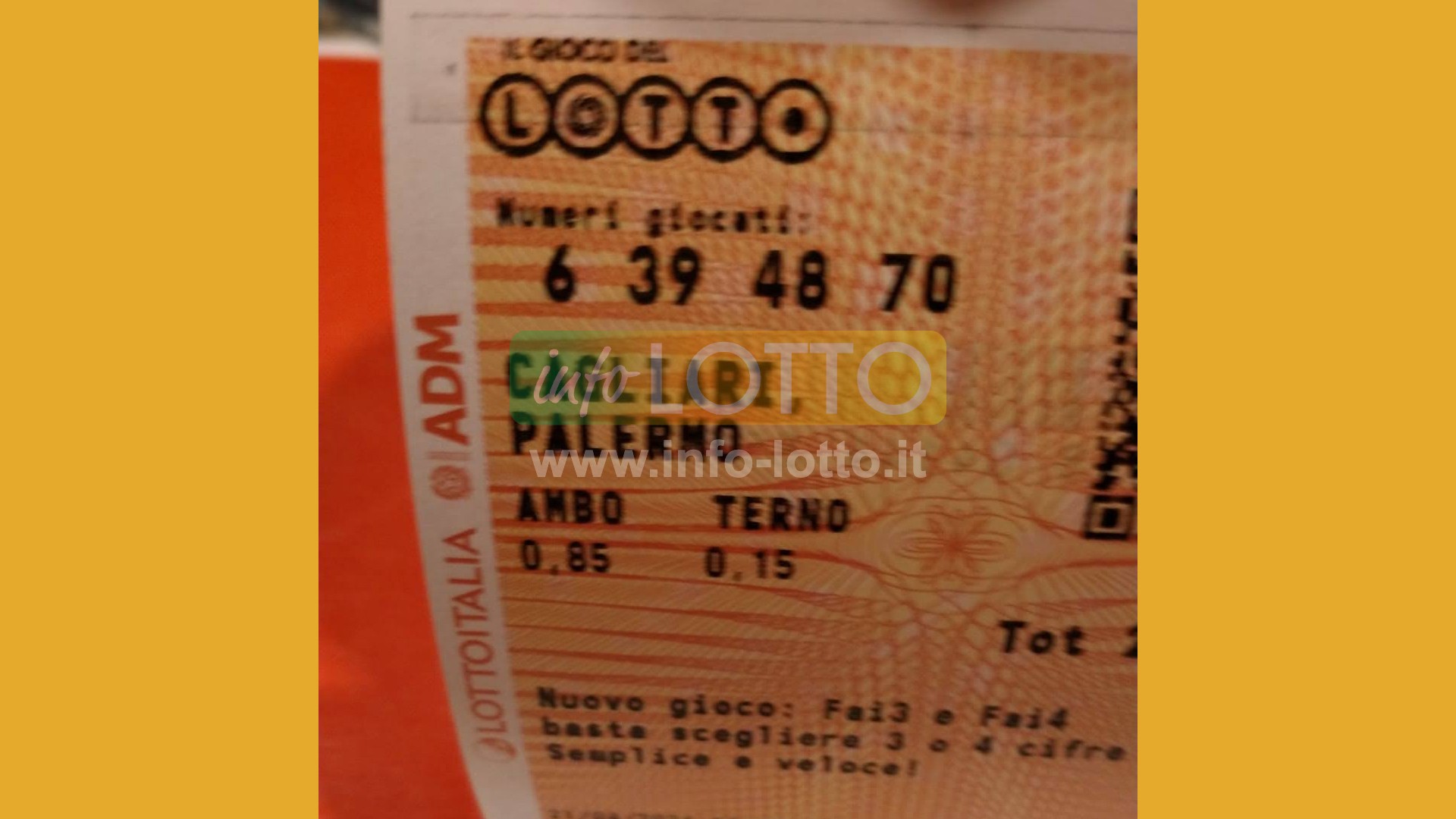 Vincita Aprile 2026