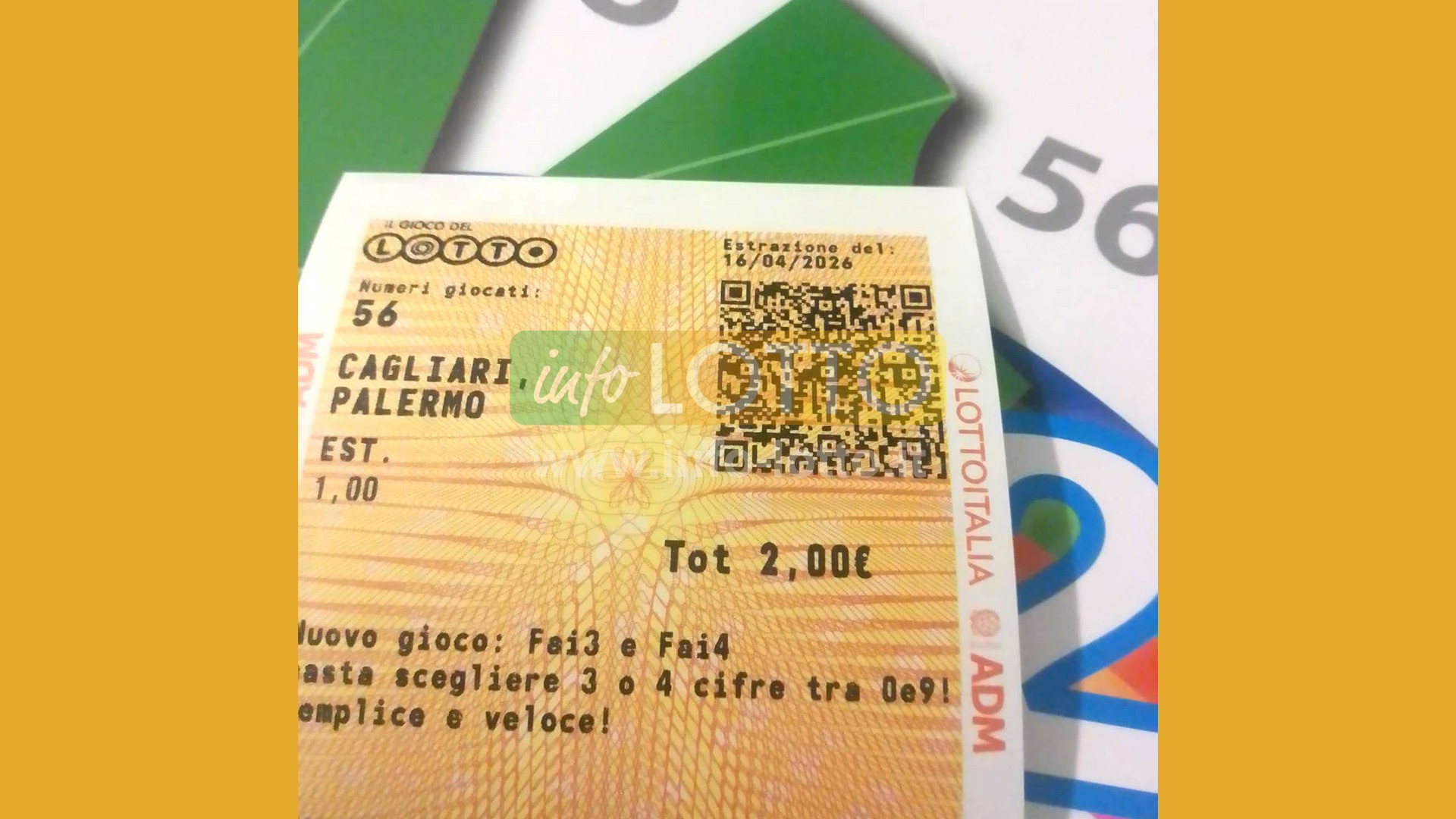 Vincita Aprile 2026