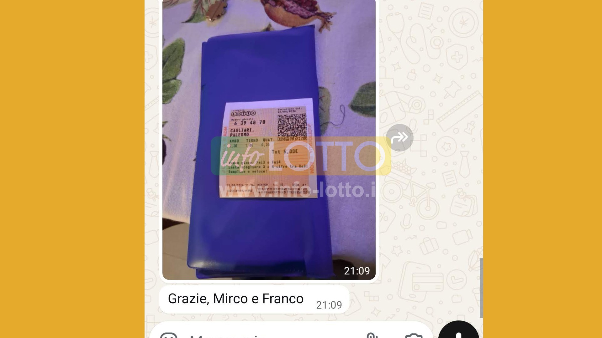 Vincita Aprile 2026