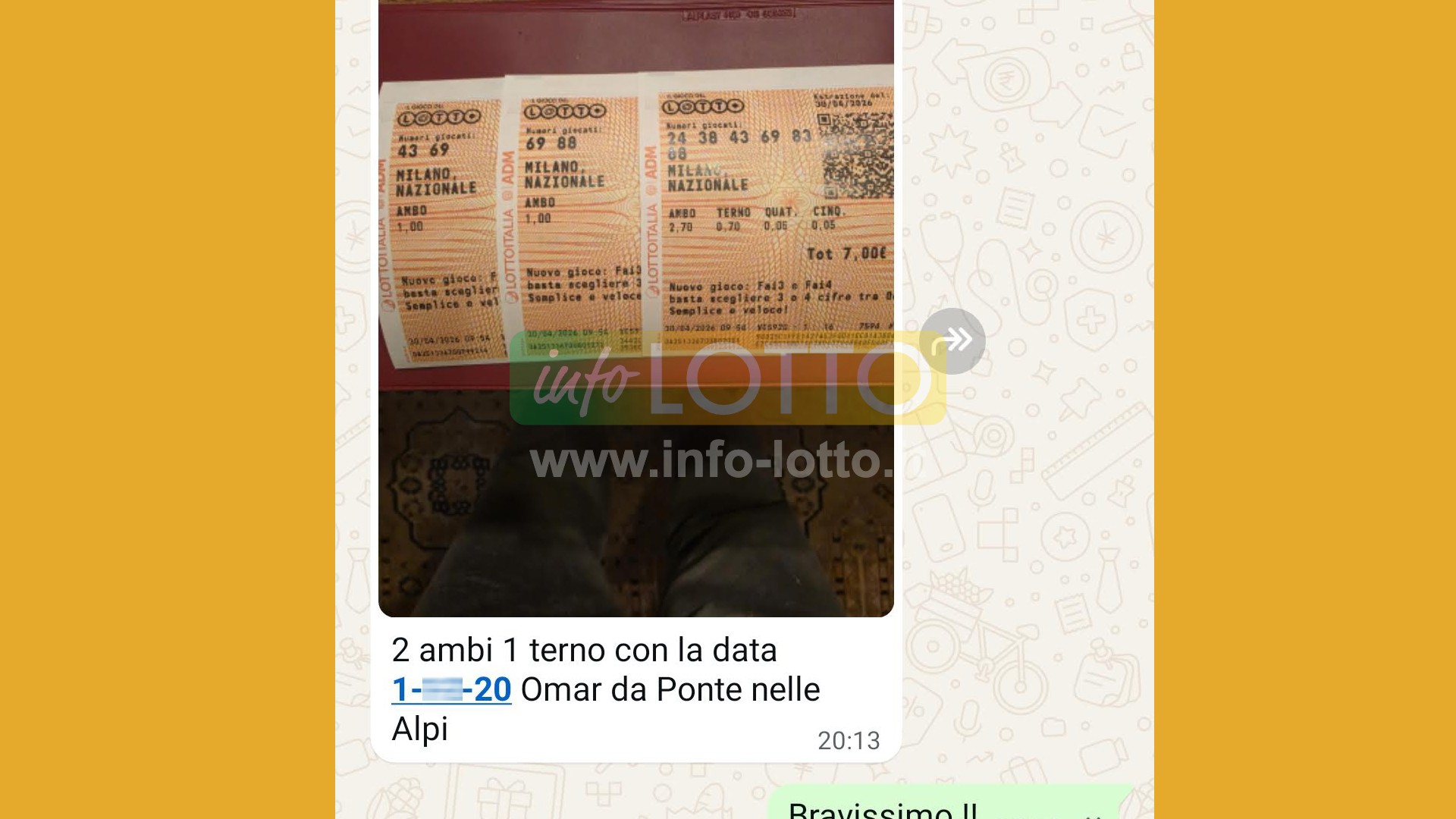 Vincita Maggio 2026