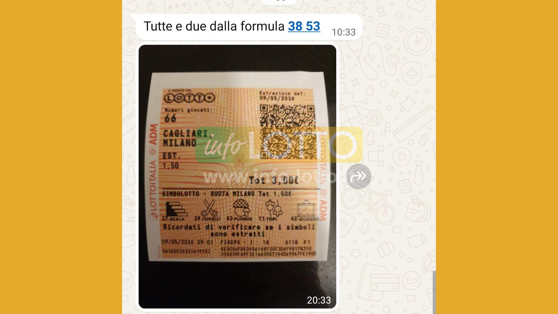 Vincita Maggio 2026