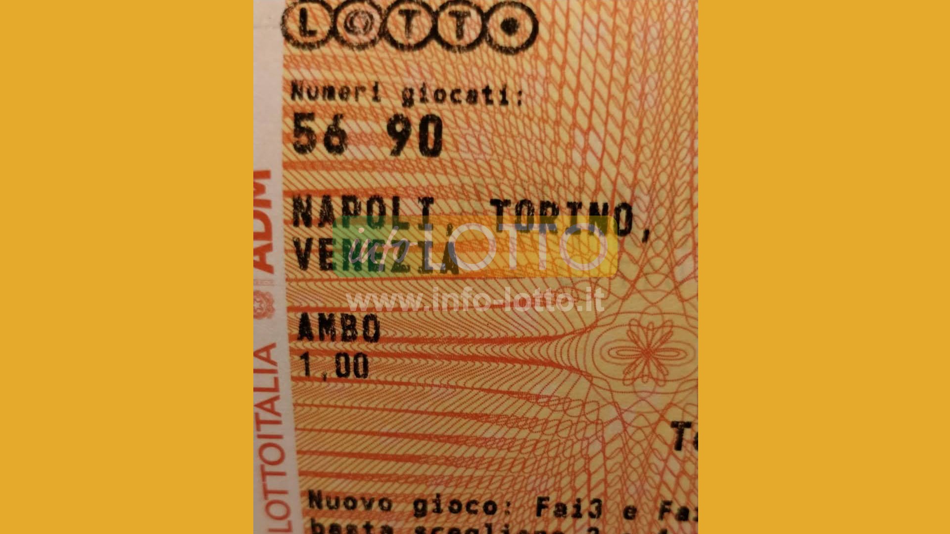 Vincita Maggio 2026