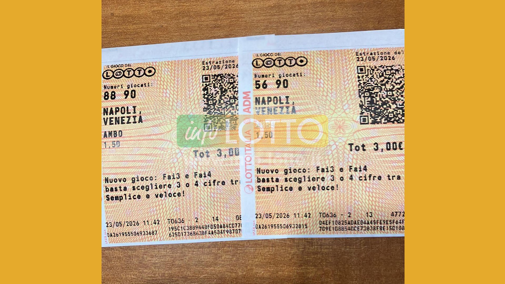 Vincita Maggio 2026