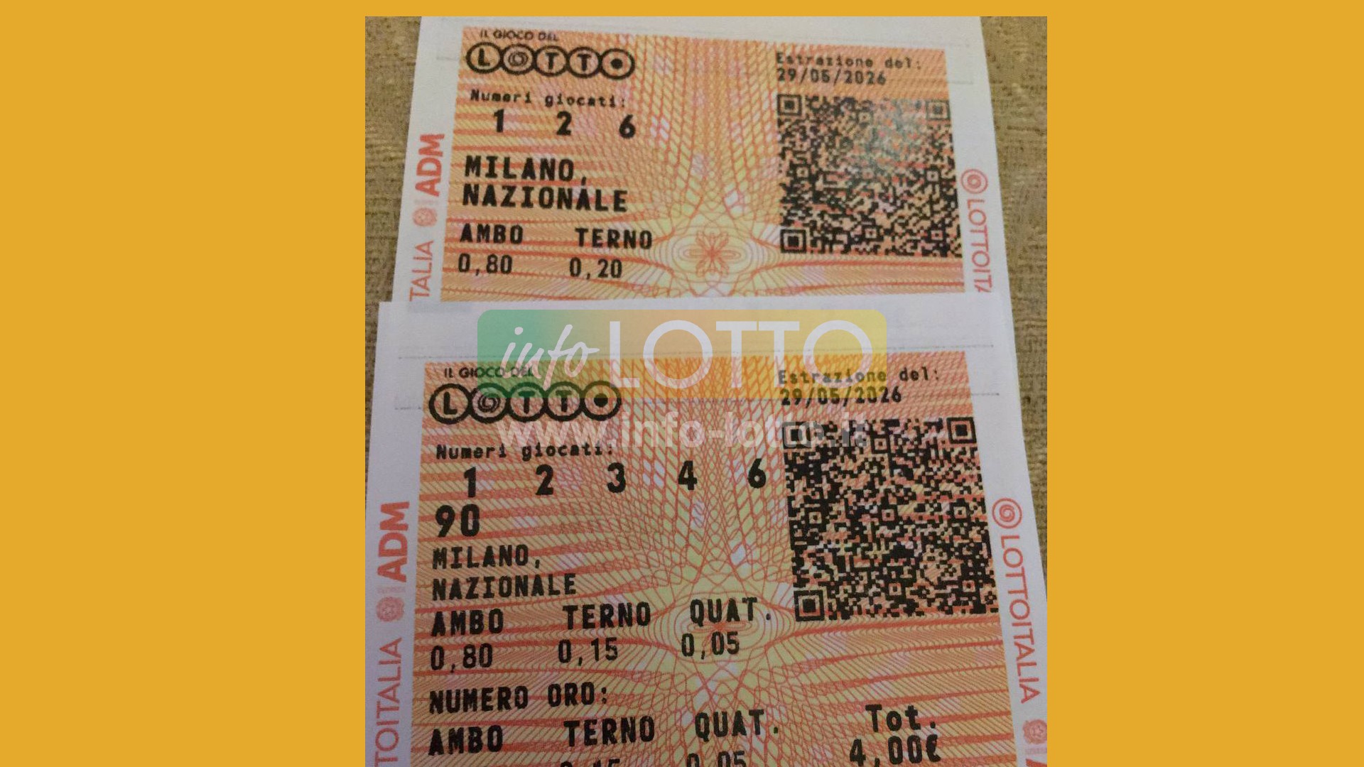 Vincita Maggio 2026