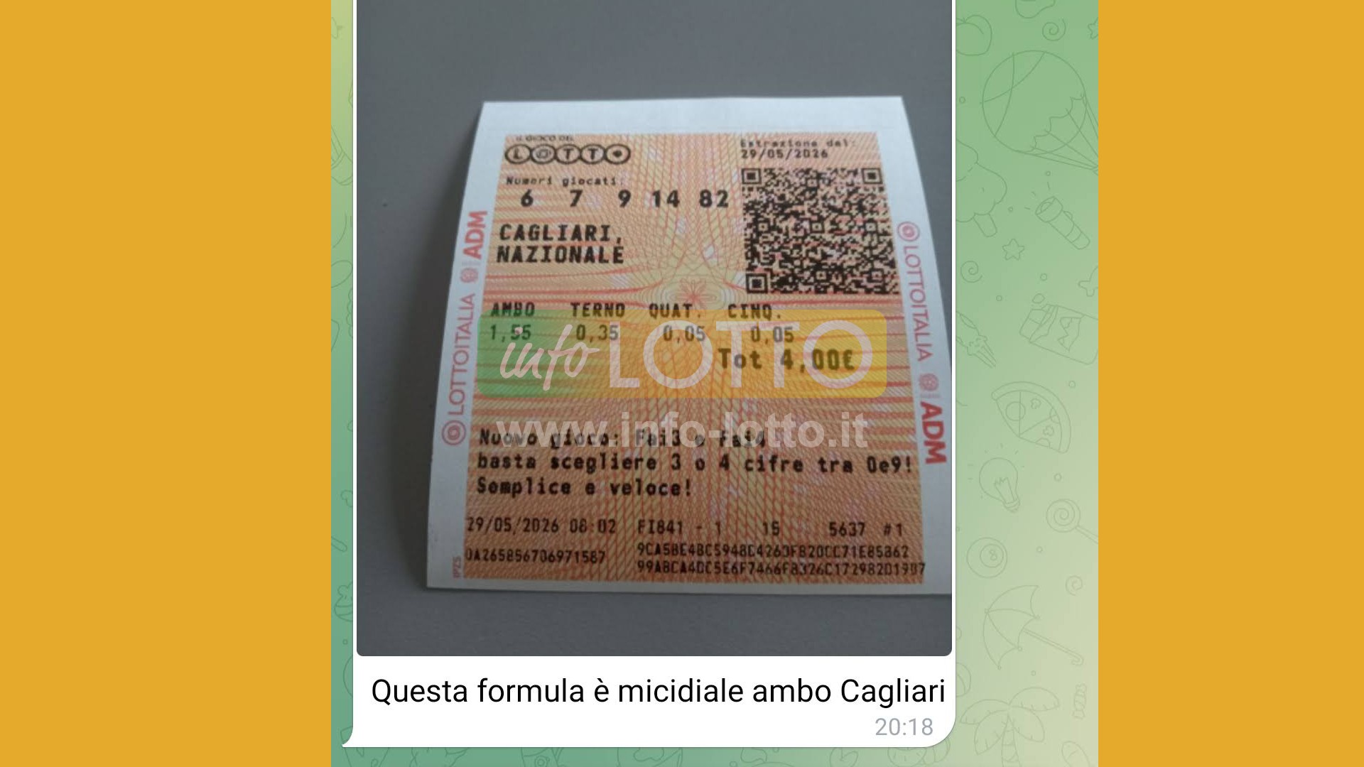 Vincita Maggio 2026