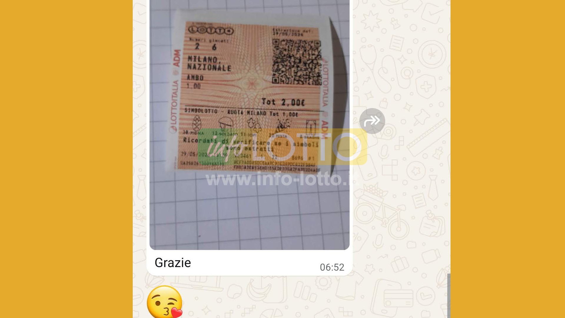 Vincita Maggio 2026