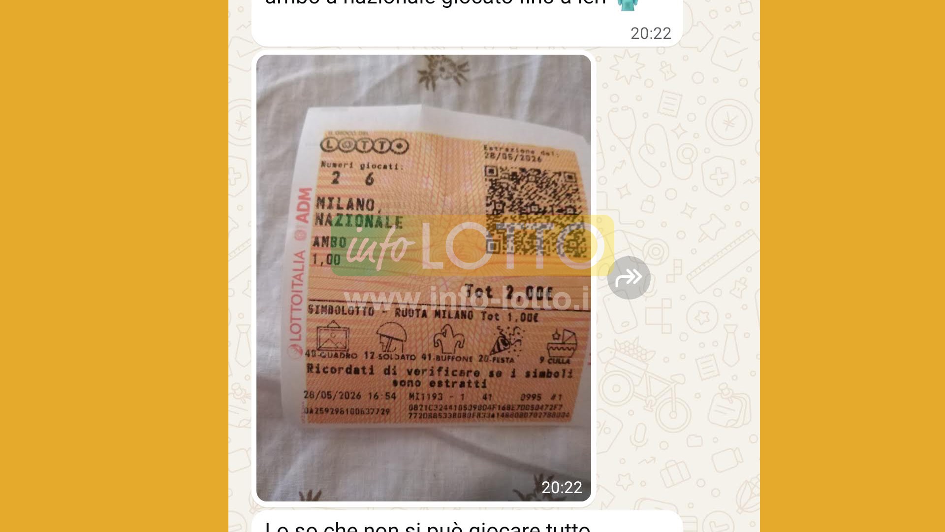 Vincita Maggio 2026