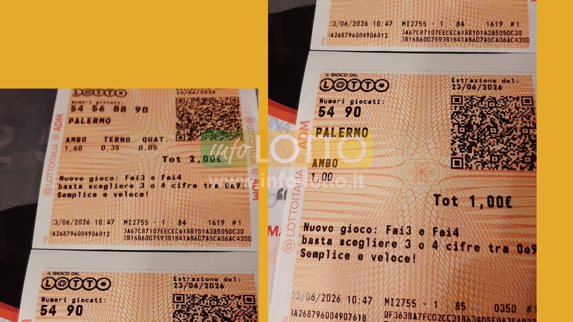 Vincita Giugno 2026