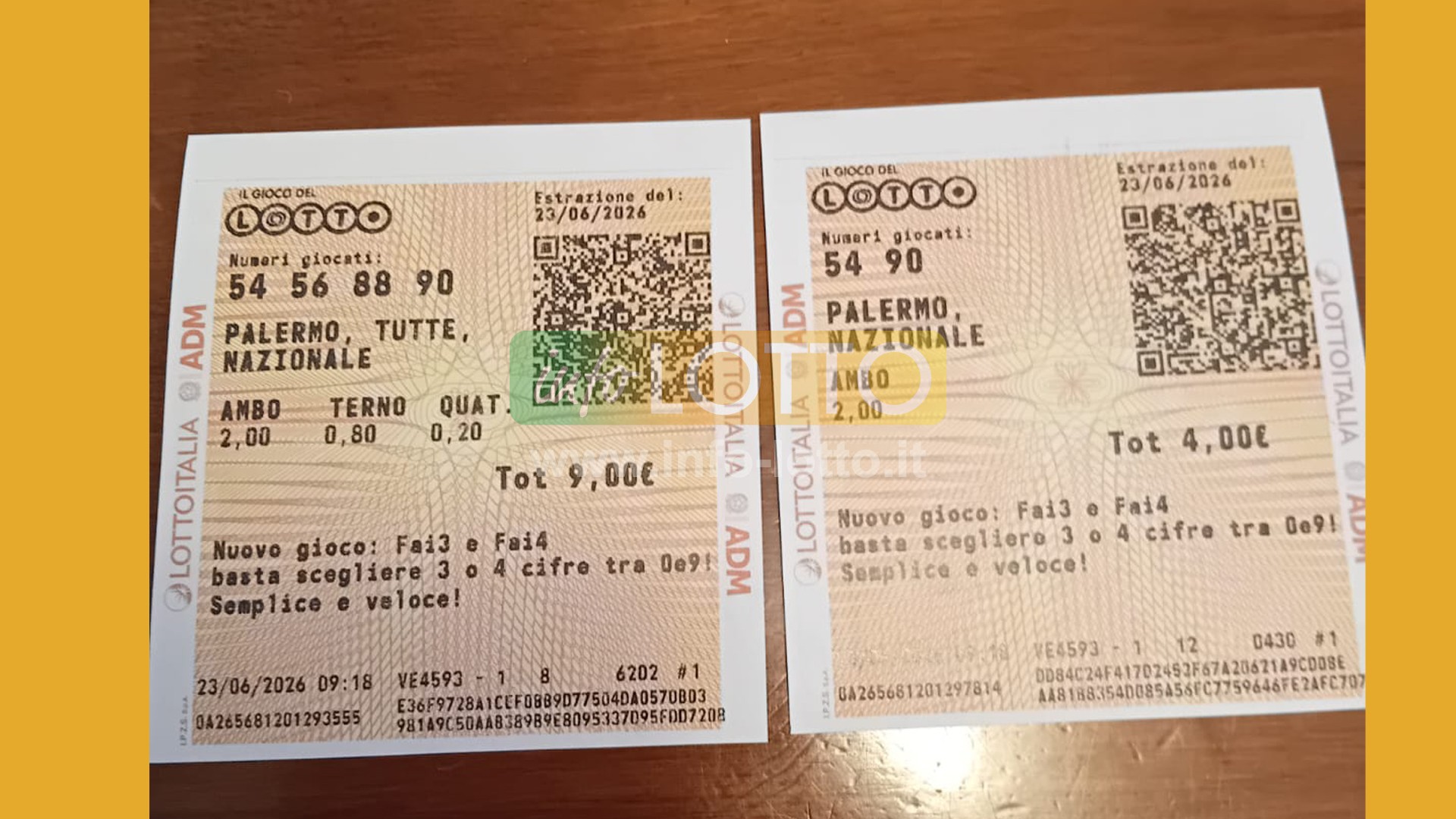 Vincita Giugno 2026