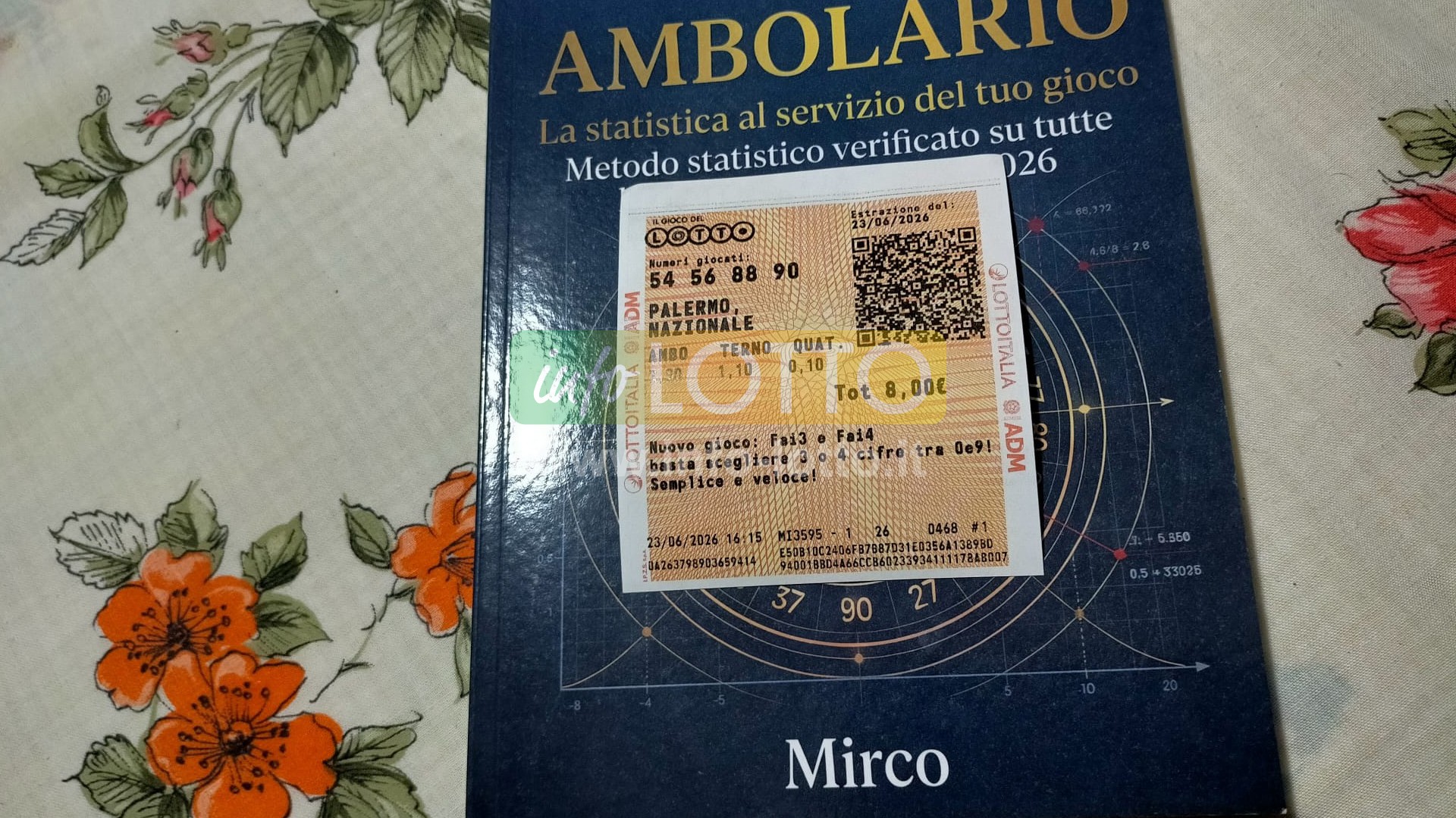 Vincita Giugno 2026