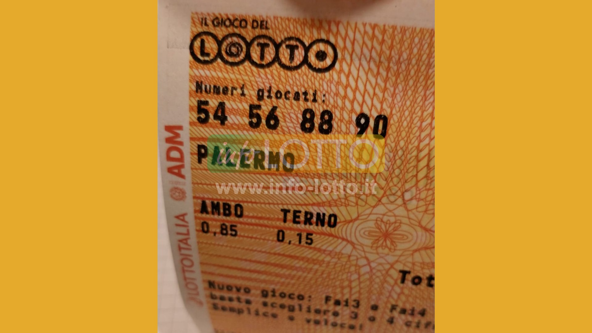Vincita Giugno 2026